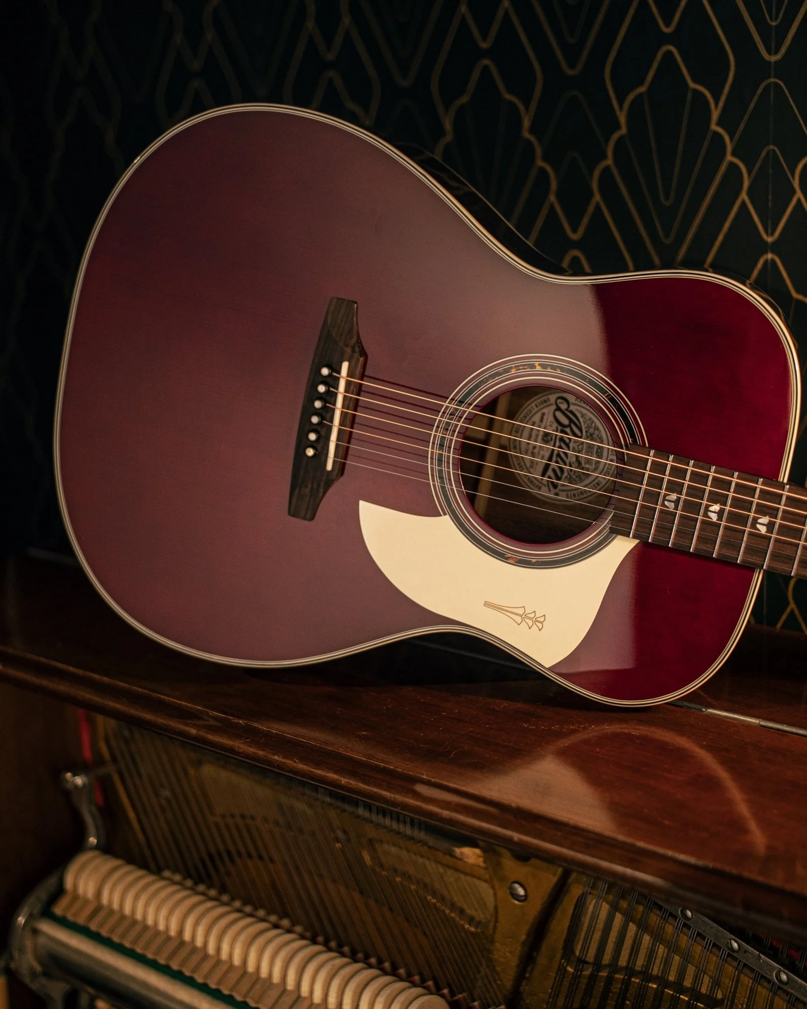 Leaper Melody - Deep Burgundy Red - Image 8