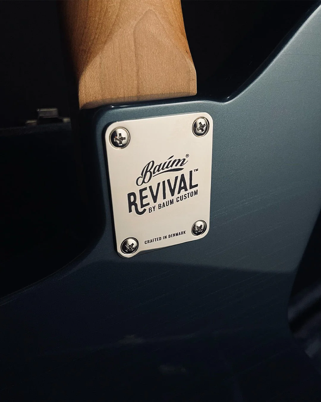 Revival Wingman Bass - Stone Blue | Custom Shop - Image 3