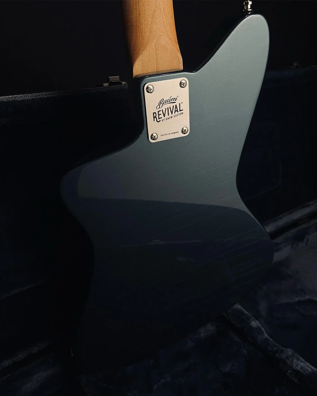 Revival Wingman Bass - Stone Blue | Custom Shop - Image 5